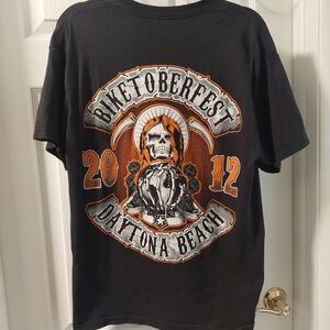 Biketoberfest 2012 Daytona Beach T-shirt Large